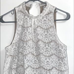 ADORABLE lace tank top